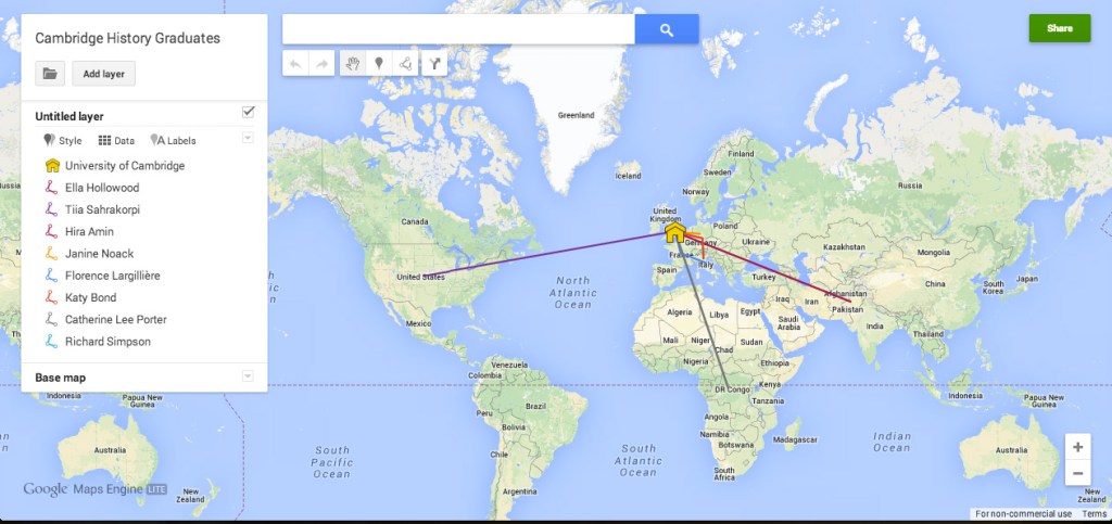 Reflections on Creating a&nbsp;Map