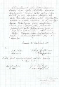 Mattila's good behaviour and ties to the community had to be proved for his release from prison after the Civil War ended.