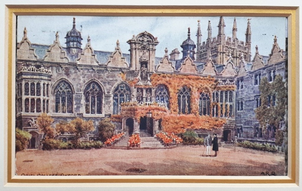 1. Oriel College Postcard